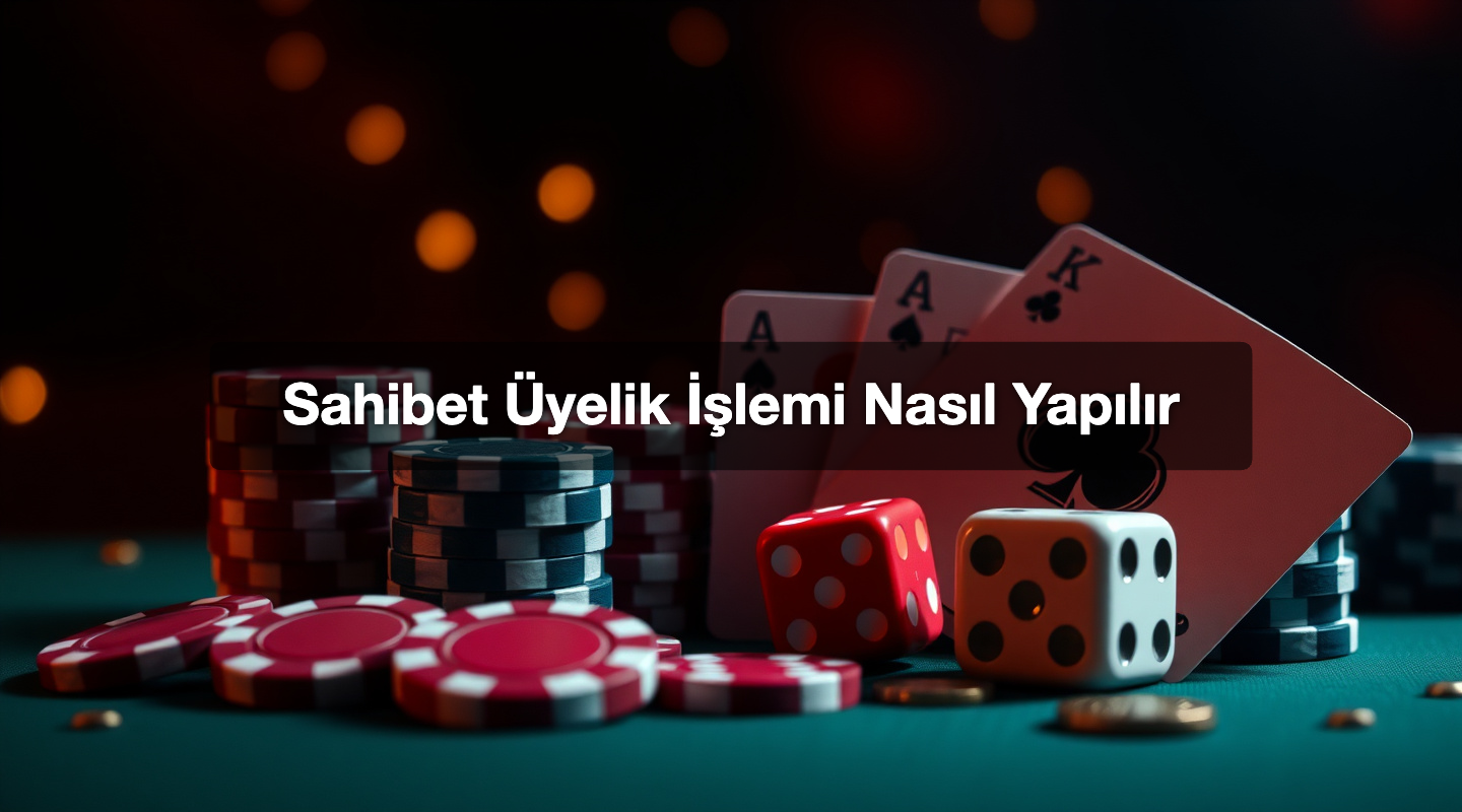 Sahibet Üyelik İşlemi Nasıl Yapılır